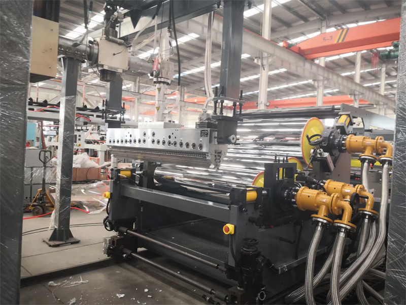 PBAT淀粉片材擠出機_玖德隆_PLA淀粉片材擠出機